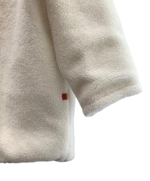 UNIVERSAL OVERALL（ユニバーサルオーバーオール）UNIVERSAL OVERALL (ユニバーサルオーバーオール) BARNYARDSTORM (バンヤードストーム) 別注リバーシブルボアジャケット オフホワイト サイズ:Ｓ 未使用品の古着・服飾アイテム