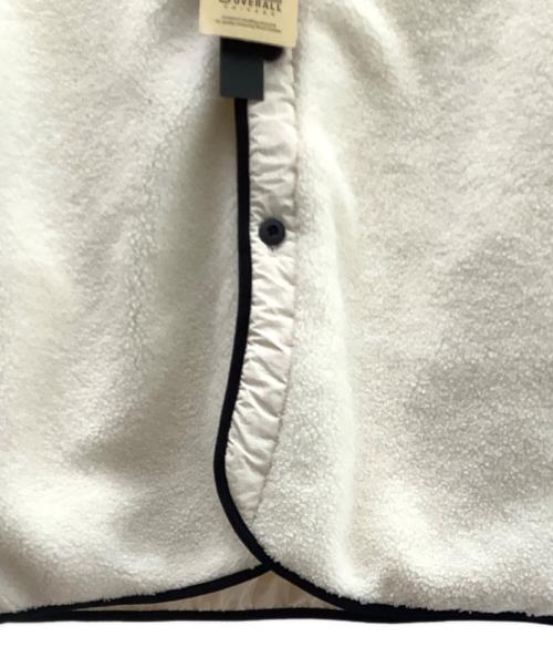 UNIVERSAL OVERALL（ユニバーサルオーバーオール）UNIVERSAL OVERALL (ユニバーサルオーバーオール) BARNYARDSTORM (バンヤードストーム) 別注リバーシブルボアジャケット オフホワイト サイズ:Ｓ 未使用品の古着・服飾アイテム