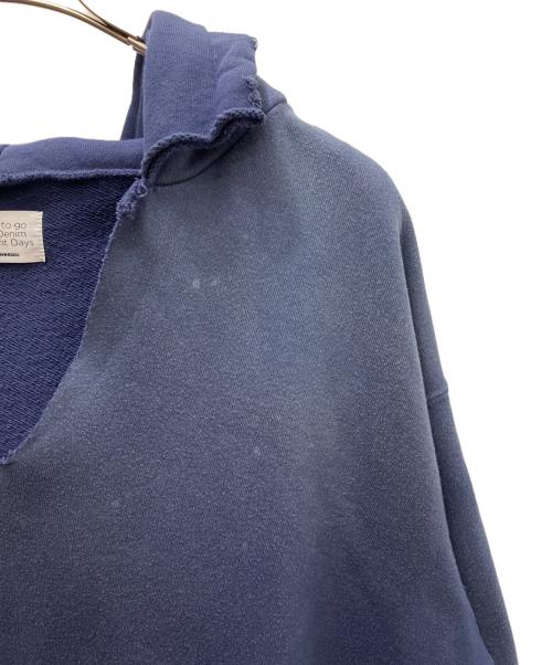 JOHNBULL（ジョンブル）JOHNBULL (ジョンブル) レギュラーウェイトスウェットフーディ ネイビー サイズ:LLの古着・服飾アイテム