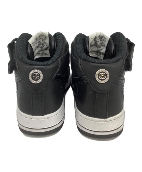 NIKE（ナイキ）NIKE (ナイキ) stussy (ステューシー) Air Force 1 ブラック サイズ:23.5の古着・服飾アイテム