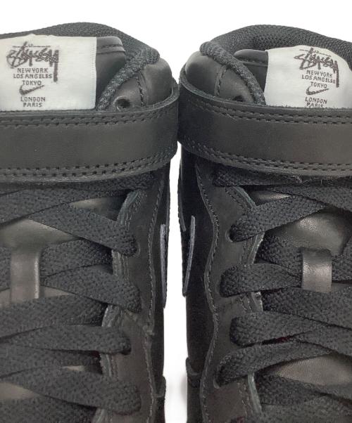 NIKE（ナイキ）NIKE (ナイキ) stussy (ステューシー) Air Force 1 ブラック サイズ:23.5の古着・服飾アイテム