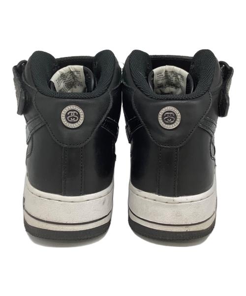 NIKE（ナイキ）NIKE (ナイキ) stussy (ステューシー) AIR FORCE1 ブラック サイズ:28の古着・服飾アイテム