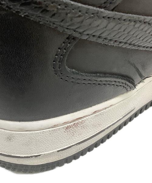 NIKE（ナイキ）NIKE (ナイキ) stussy (ステューシー) AIR FORCE1 ブラック サイズ:28の古着・服飾アイテム