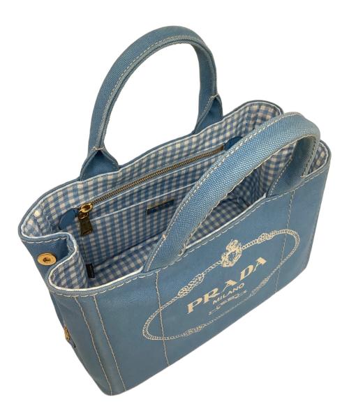 PRADA（プラダ）PRADA (プラダ) CANAPA ブルーの古着・服飾アイテム