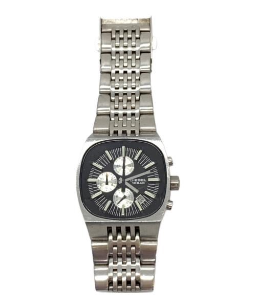 DIESEL（ディーゼル）DIESEL (ディーゼル) リストウォッチ ブラックの古着・服飾アイテム