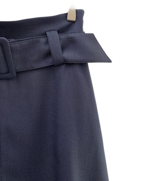 Mila Owen（ミラオーウェン）Mila Owen (ミラオーウェン) 太ベルト付きマキシSK ネイビー サイズ:SIZE 1の古着・服飾アイテム