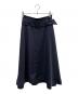 Mila Owen（ミラオーウェン）の古着「太ベルト付きマキシSK」｜ネイビー