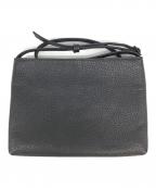 Hush Tugハッシュタグ）の古着「レザーサコッシュ」｜ブラック