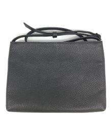 Hush Tug（ハッシュタグ）の古着「レザーサコッシュ」｜ブラック