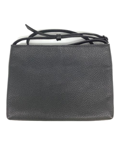 Hush Tug（ハッシュタグ）Hush Tug (ハッシュタグ) レザーサコッシュ ブラックの古着・服飾アイテム