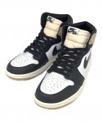 NIKEナイキ）の古着「Air Jordan 1 Retro High OG」｜ベージュ×ブラック×ホワイト