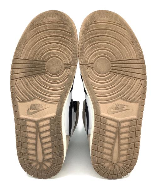 NIKE（ナイキ）NIKE (ナイキ) Air Jordan 1 Retro High OG ベージュ×ブラック×ホワイト サイズ:27.5cmの古着・服飾アイテム