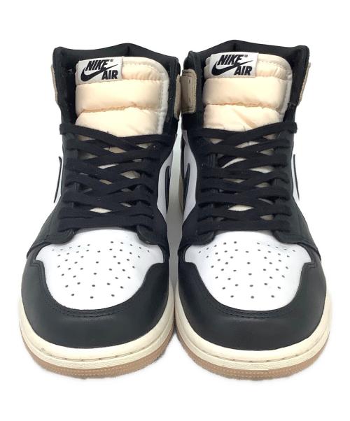 NIKE（ナイキ）NIKE (ナイキ) Air Jordan 1 Retro High OG ベージュ×ブラック×ホワイト サイズ:27.5cmの古着・服飾アイテム