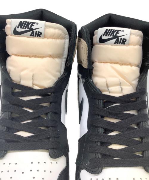 NIKE（ナイキ）NIKE (ナイキ) Air Jordan 1 Retro High OG ベージュ×ブラック×ホワイト サイズ:27.5cmの古着・服飾アイテム