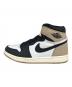 NIKE (ナイキ) Air Jordan 1 Retro High OG ベージュ×ブラック×ホワイト サイズ:27.5cm：12000円