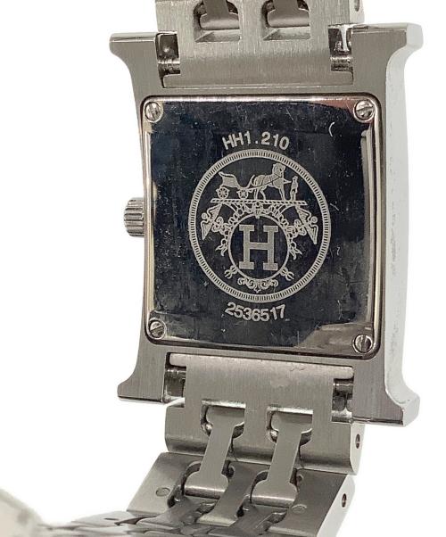 HERMES（エルメス）HERMES (エルメス) Hウォッチ ホワイトシェルの古着・服飾アイテム