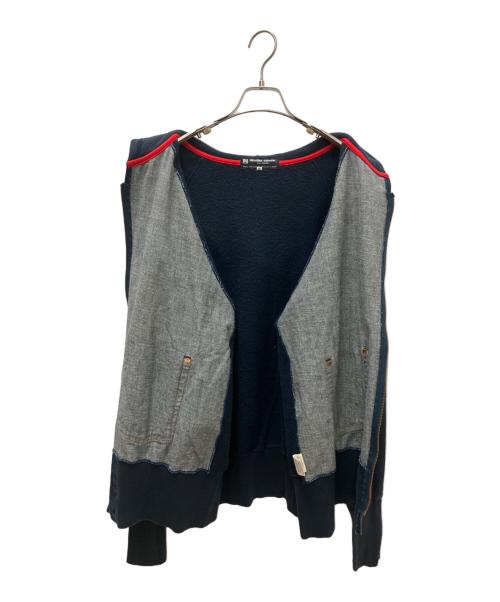 HIDEHIKO YAMANE（ヒデヒコ ヤマネ）HIDEHIKO YAMANE (ヒデヒコ ヤマネ) EVISU (エヴィス) ジップパーカー インディゴ サイズ:42の古着・服飾アイテム