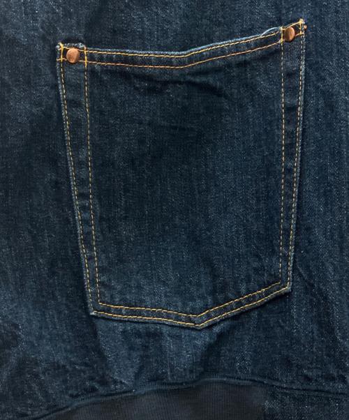 HIDEHIKO YAMANE（ヒデヒコ ヤマネ）HIDEHIKO YAMANE (ヒデヒコ ヤマネ) EVISU (エヴィス) ジップパーカー インディゴ サイズ:42の古着・服飾アイテム