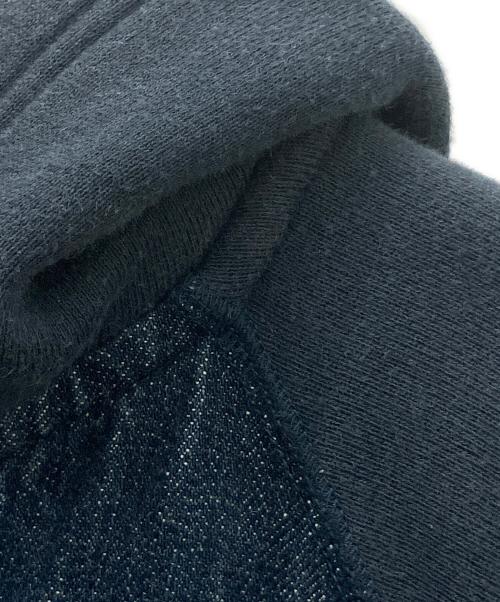 HIDEHIKO YAMANE（ヒデヒコ ヤマネ）HIDEHIKO YAMANE (ヒデヒコ ヤマネ) EVISU (エヴィス) ジップパーカー インディゴ サイズ:42の古着・服飾アイテム