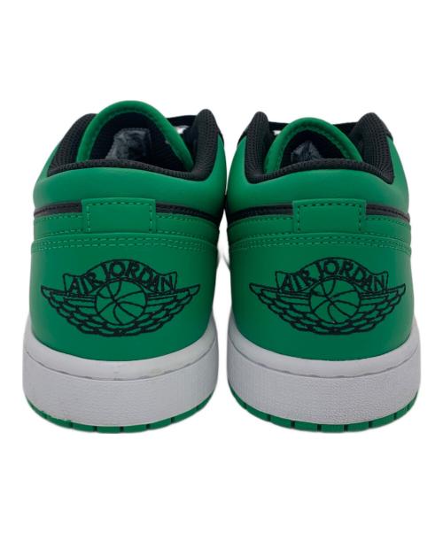 NIKE（ナイキ）NIKE (ナイキ) AIR JORDAN1 LOW ブラック×グリーン サイズ:27.5の古着・服飾アイテム