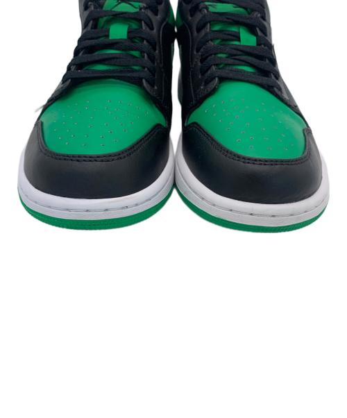 NIKE（ナイキ）NIKE (ナイキ) AIR JORDAN1 LOW ブラック×グリーン サイズ:27.5の古着・服飾アイテム