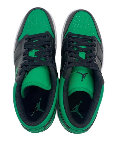 NIKE（ナイキ）NIKE (ナイキ) AIR JORDAN1 LOW ブラック×グリーン サイズ:27.5の古着・服飾アイテム