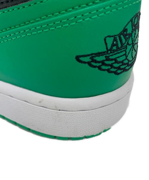 NIKE（ナイキ）NIKE (ナイキ) AIR JORDAN1 LOW ブラック×グリーン サイズ:27.5の古着・服飾アイテム