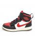 NIKE (ナイキ) NIKE Jordan 1 High FlyEase ブラック×レッド サイズ:27cm：6000円