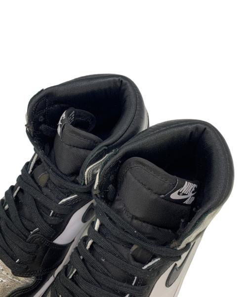 NIKE（ナイキ）NIKE (ナイキ) AIR JORDAN 1 HIGH OG SEAFOAM シルバー×ブラック サイズ:23.5の古着・服飾アイテム