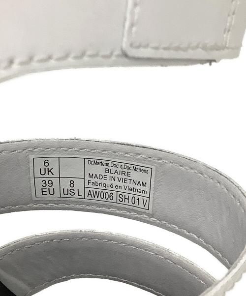Dr.Martens（ドクターマーチン）Dr.Martens (ドクターマーチン) BLAIRE ホワイト サイズ:24.5 未使用品の古着・服飾アイテム