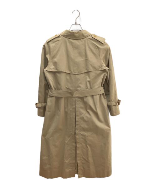 Burberry's（バーバリー）Burberry's (バーバリーズ) ライナー付ロングトレンチコート ベージュ サイズ:記載無しの古着・服飾アイテム