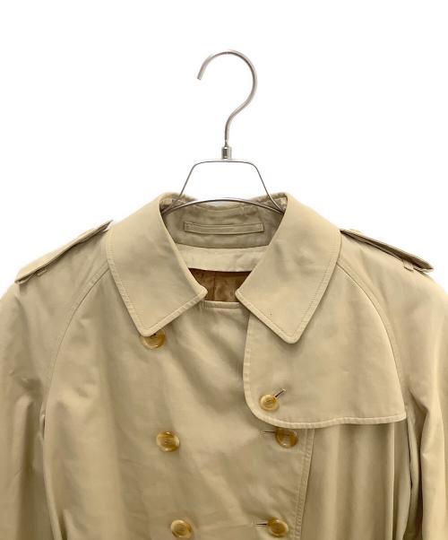 Burberry's（バーバリー）Burberry's (バーバリーズ) ライナー付ロングトレンチコート ベージュ サイズ:記載無しの古着・服飾アイテム