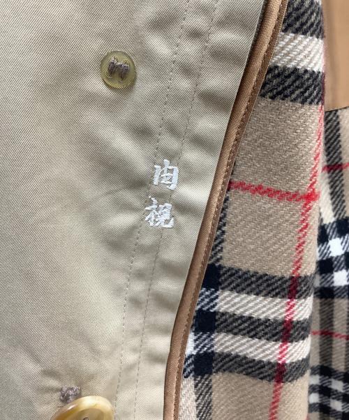 Burberry's（バーバリー）Burberry's (バーバリーズ) ライナー付ロングトレンチコート ベージュ サイズ:記載無しの古着・服飾アイテム