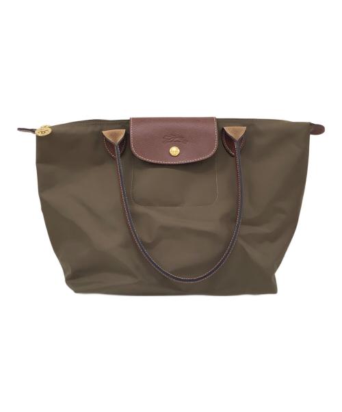 LONGCHAMP（ロンシャン）LONGCHAMP (ロンシャン) ルプリアージュS カーキの古着・服飾アイテム