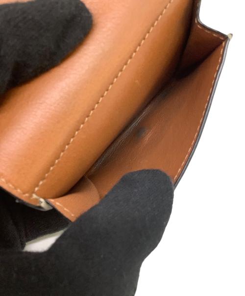 LOEWE（ロエベ）LOEWE (ロエベ) トライフォード3つ折り財布 グレーの古着・服飾アイテム