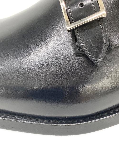 Santoni（サントーニ）Santoni (サントーニ) モンクストラップシューズ ブラック サイズ:26cmの古着・服飾アイテム
