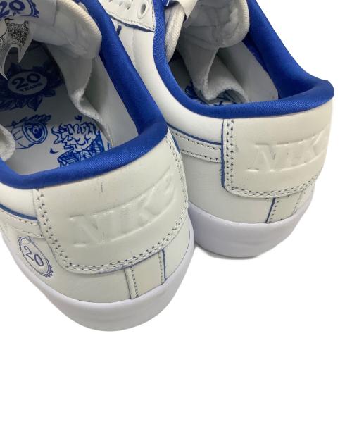 NIKE（ナイキ）NIKE (ナイキ) SB Blazer Low Pro GT ホワイト×ブルー サイズ:27の古着・服飾アイテム