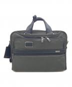 TUMIトゥミ）の古着「ブリーフケース アルファ2」｜カーキ