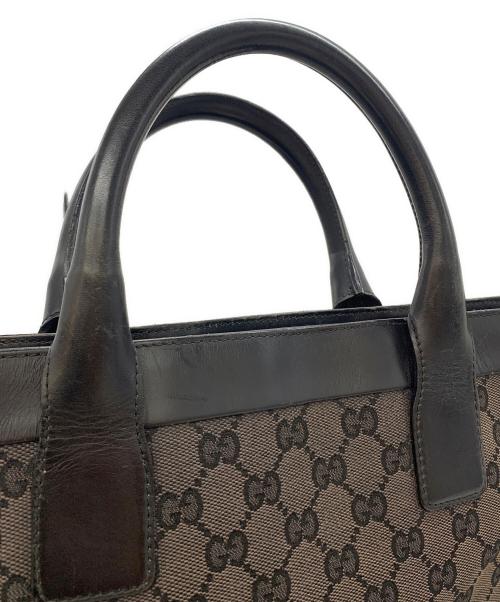 GUCCI（グッチ）GUCCI (グッチ) トートバッグ グレーの古着・服飾アイテム