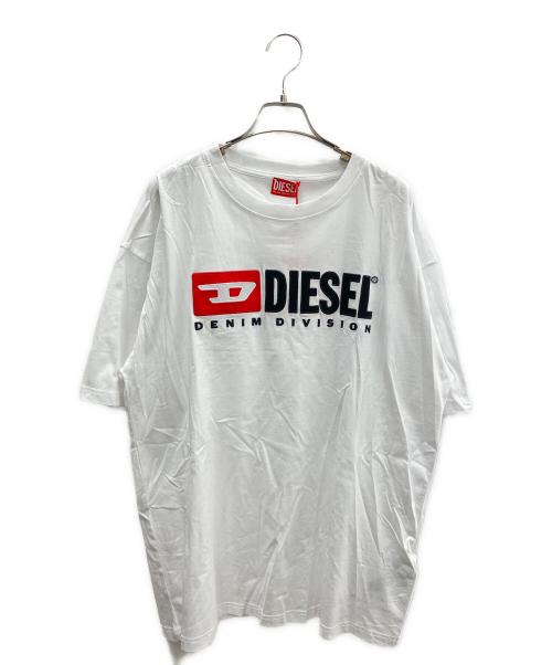 DIESEL（ディーゼル）DIESEL (ディーゼル) T-Boxt-Div Tシャツ ホワイト サイズ:L 未使用品の古着・服飾アイテム