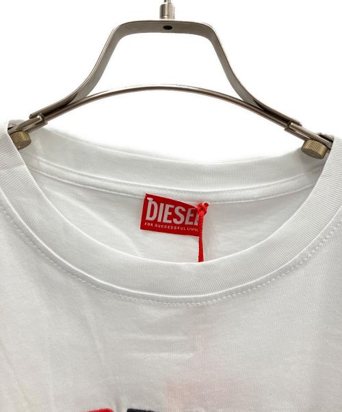 DIESEL（ディーゼル）DIESEL (ディーゼル) T-Boxt-Div Tシャツ ホワイト サイズ:L 未使用品の古着・服飾アイテム