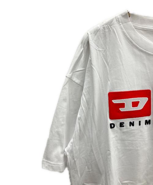 DIESEL（ディーゼル）DIESEL (ディーゼル) T-Boxt-Div Tシャツ ホワイト サイズ:L 未使用品の古着・服飾アイテム