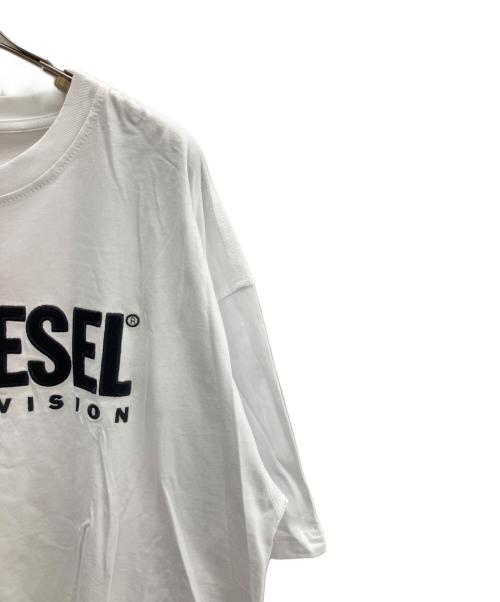 DIESEL（ディーゼル）DIESEL (ディーゼル) T-Boxt-Div Tシャツ ホワイト サイズ:L 未使用品の古着・服飾アイテム