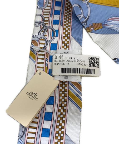 HERMES（エルメス）HERMES (エルメス) ツィリー クリケティス スカイブルーの古着・服飾アイテム