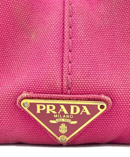 PRADA（プラダ）PRADA (プラダ) カナパ M ピンクの古着・服飾アイテム