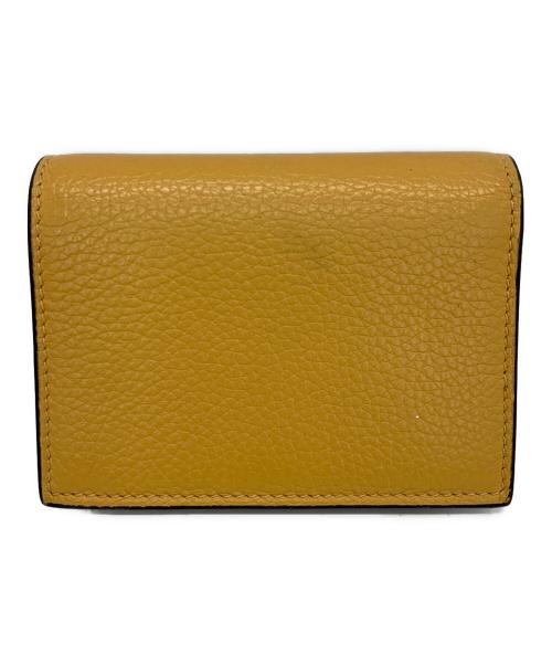 Salvatore Ferragamo（サルヴァトーレ フェラガモ）Salvatore Ferragamo (サルヴァトーレ フェラガモ) 2つ折り財布 ガンチーニ オレンジの古着・服飾アイテム