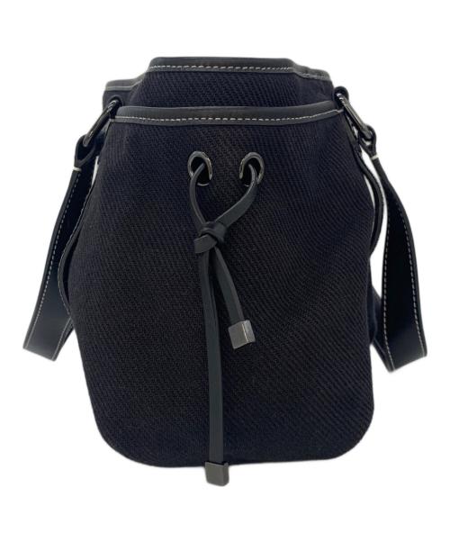 BURBERRY BLUE LABEL（バーバリーロンドンブルーレーベル）BURBERRY BLUE LABEL (バーバリーロンドンブルーレーベル) キャンバストートバッグ ネイビーの古着・服飾アイテム