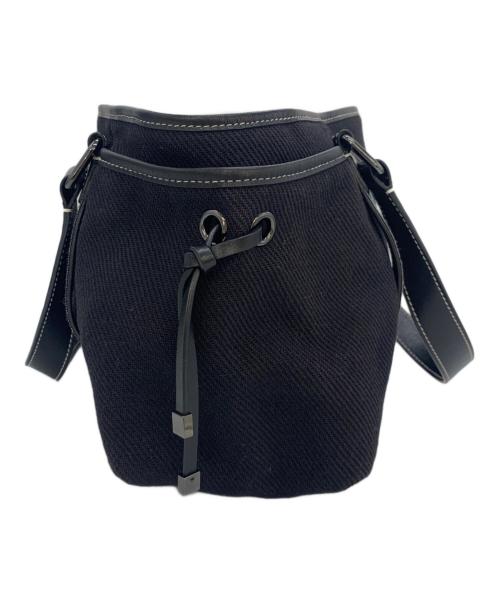 BURBERRY BLUE LABEL（バーバリーロンドンブルーレーベル）BURBERRY BLUE LABEL (バーバリーロンドンブルーレーベル) キャンバストートバッグ ネイビーの古着・服飾アイテム