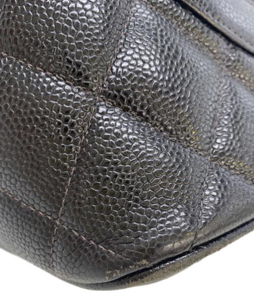 CHANEL（シャネル）CHANEL (シャネル) マトラッセ 復刻トートバッグ キャビアスキン  ブラックの古着・服飾アイテム