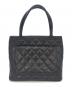 CHANEL (シャネル) マトラッセ 復刻トートバッグ キャビアスキン  ブラック：130000円